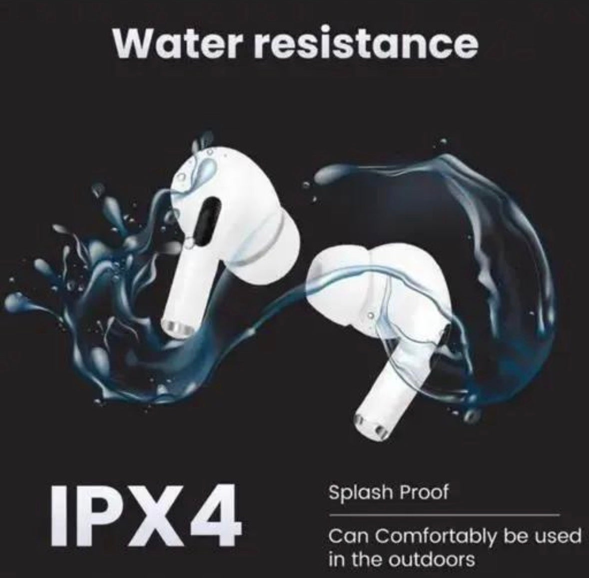 Wireless Noise-Canceling Earbuds with Charging Case